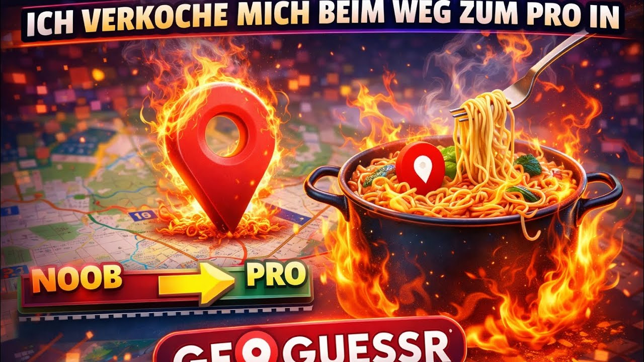Ich verkoche mich beim Weg zum Pro in Geoguessr 