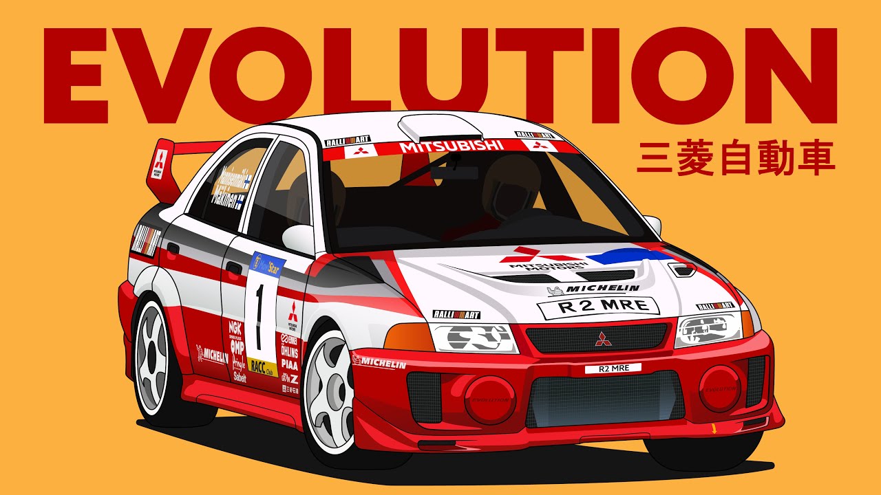 Lancer Crowned by Evolution - Mitsubishi WRC Rally Saga