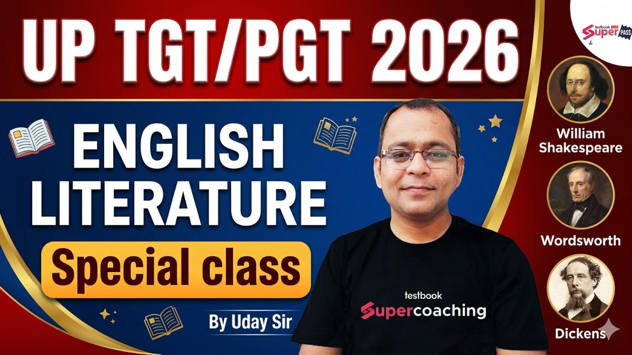 UP TGT PGT 2026 | UP TGT PGT English Classes 2026 | Complete UP TGT PGT English Revision By Uday