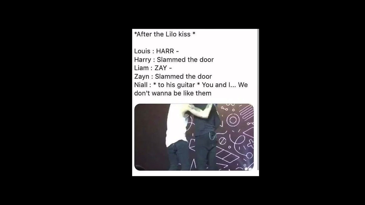 One direction and Larry stylinson memes