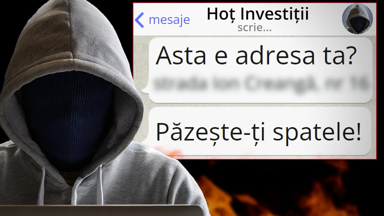 AM FOST AMENINȚAT DE HOȚII MOLDOVENI (țeapă investiții)
