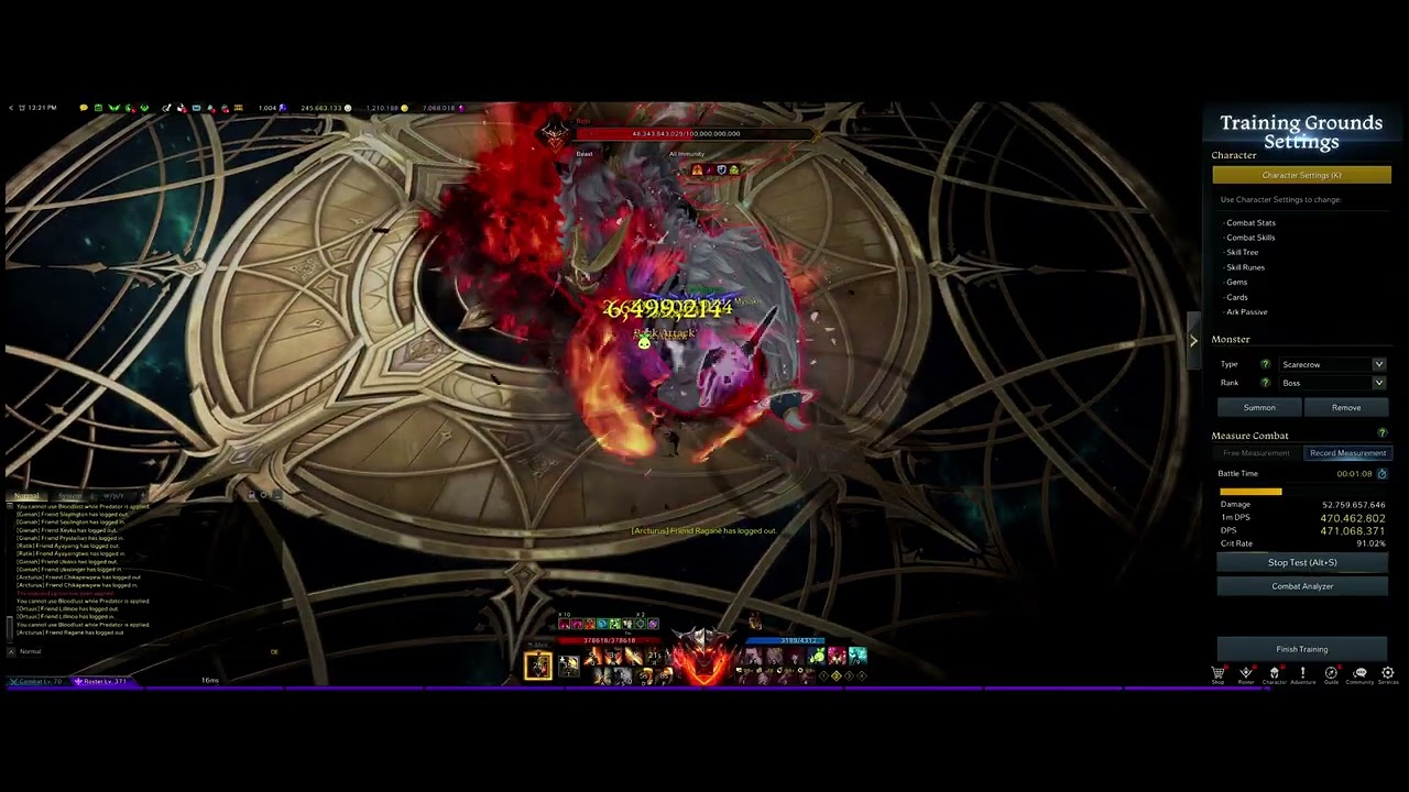 Predator Slayer (111 Ark Grid) Trixion 450m DPS
