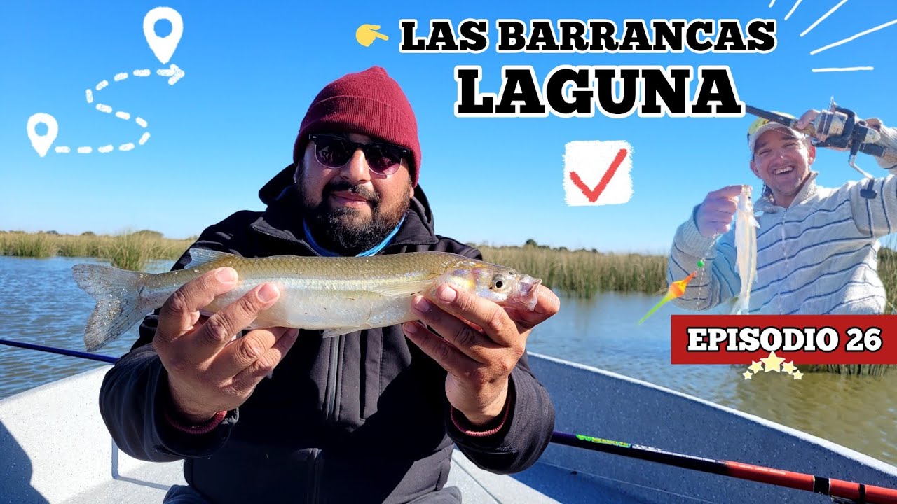 Pesca de Pejerrey en laguna las barrancas, lezama // mucho pique y pejes grandes // MJ-PESCA epi 26