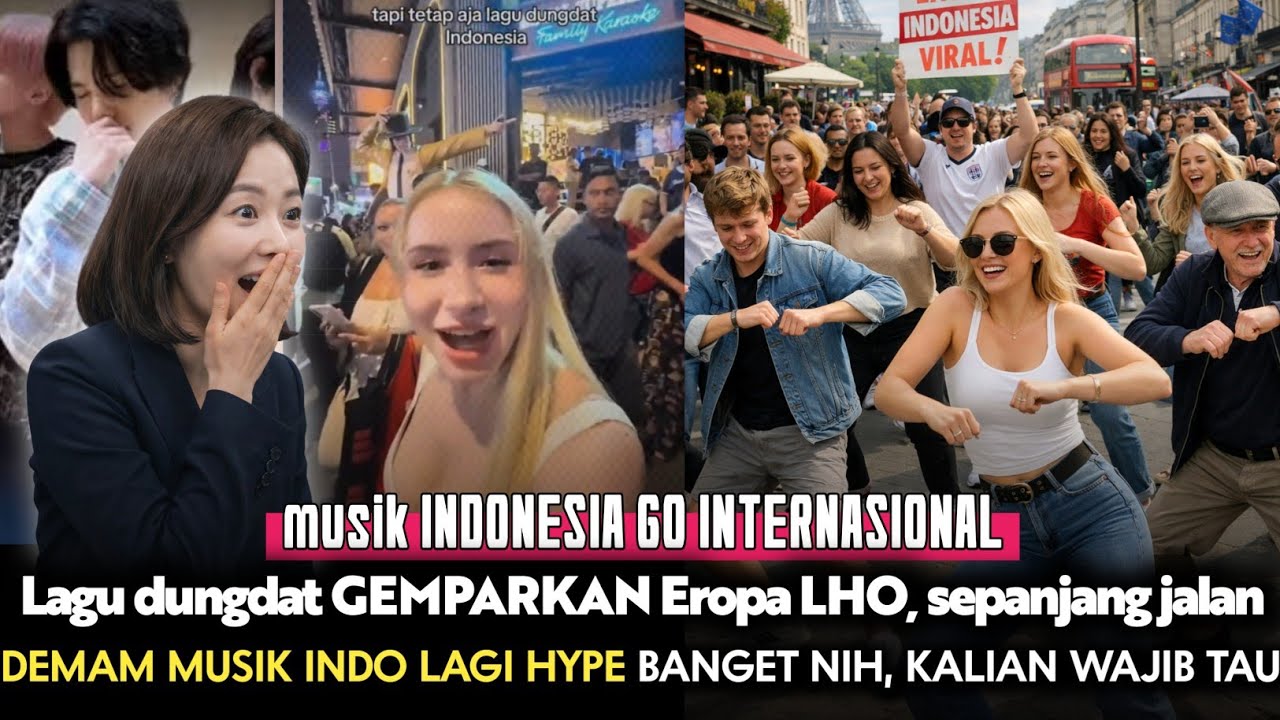 DEMAM MUSIK INDO GO INTERNASIONAL🥳Respon ini luar biasa 