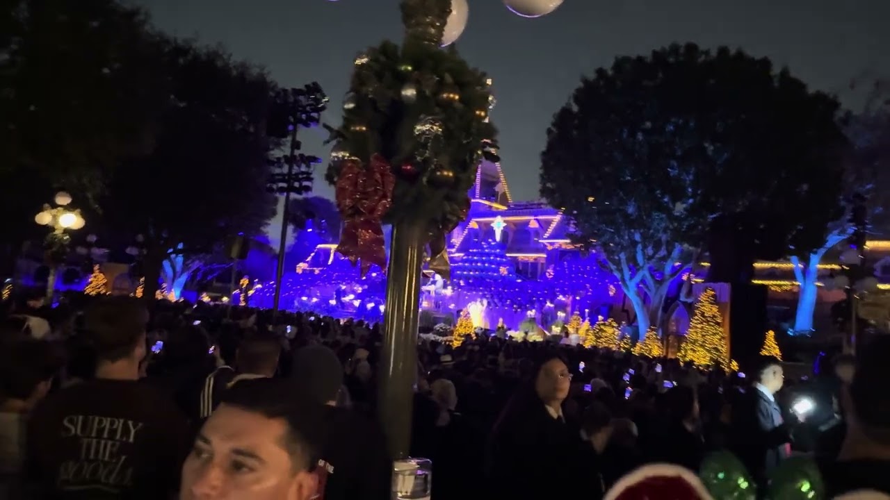 Candlelight 2025 walk by Disneyland 2025