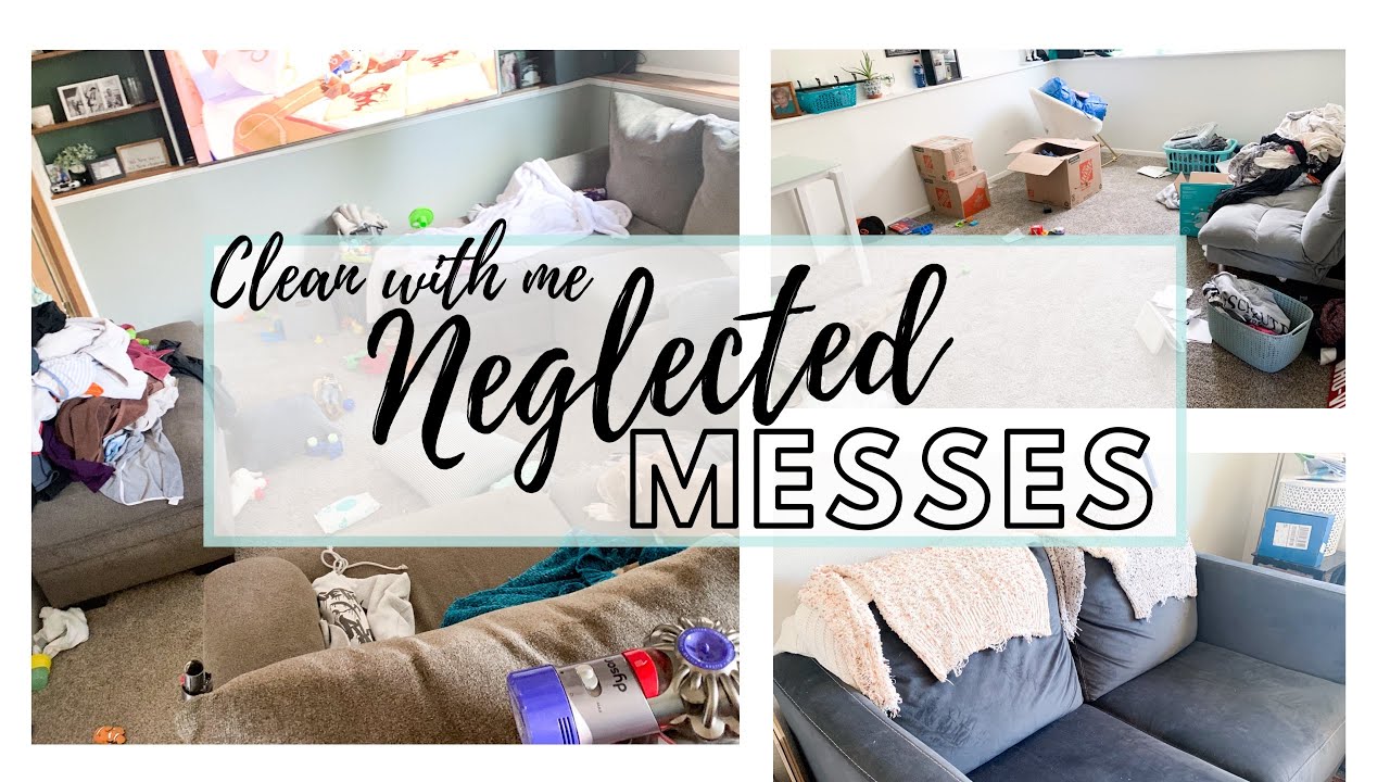 ULTIMATE CLEAN WITH ME // NEGLECTED MESSES // QUARANTINE AND CLEAN
