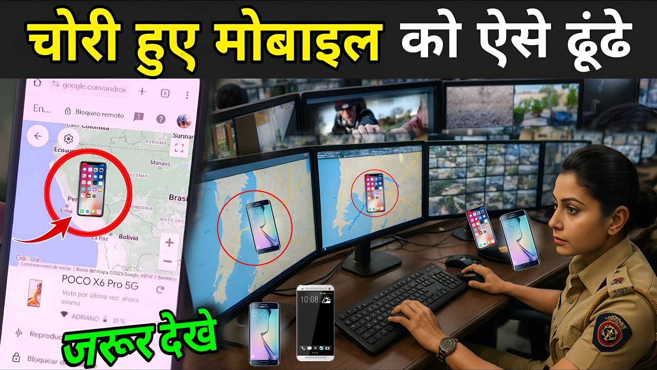 चोरी हुए मोबाइल को ऐसे ढूंढे | How To Find Lost Phone | How To Track Lost Phone