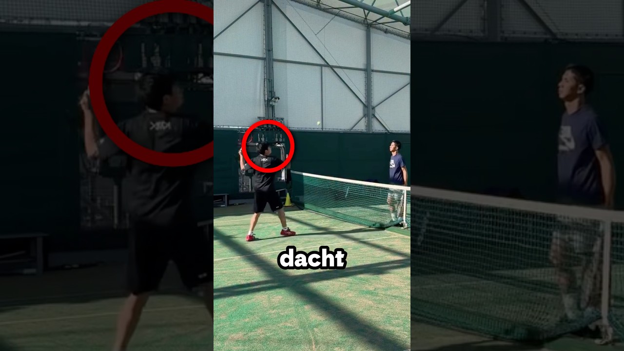 Het Laatste Dat Hij Had Verwacht!🥶🎾 (@neparutennis/IG)