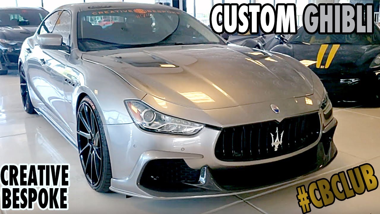 Custom 2015 Maserati Ghibli 4dr Sdn S Q4 ASPEC edition by Creative Bespoke #CBCLUB