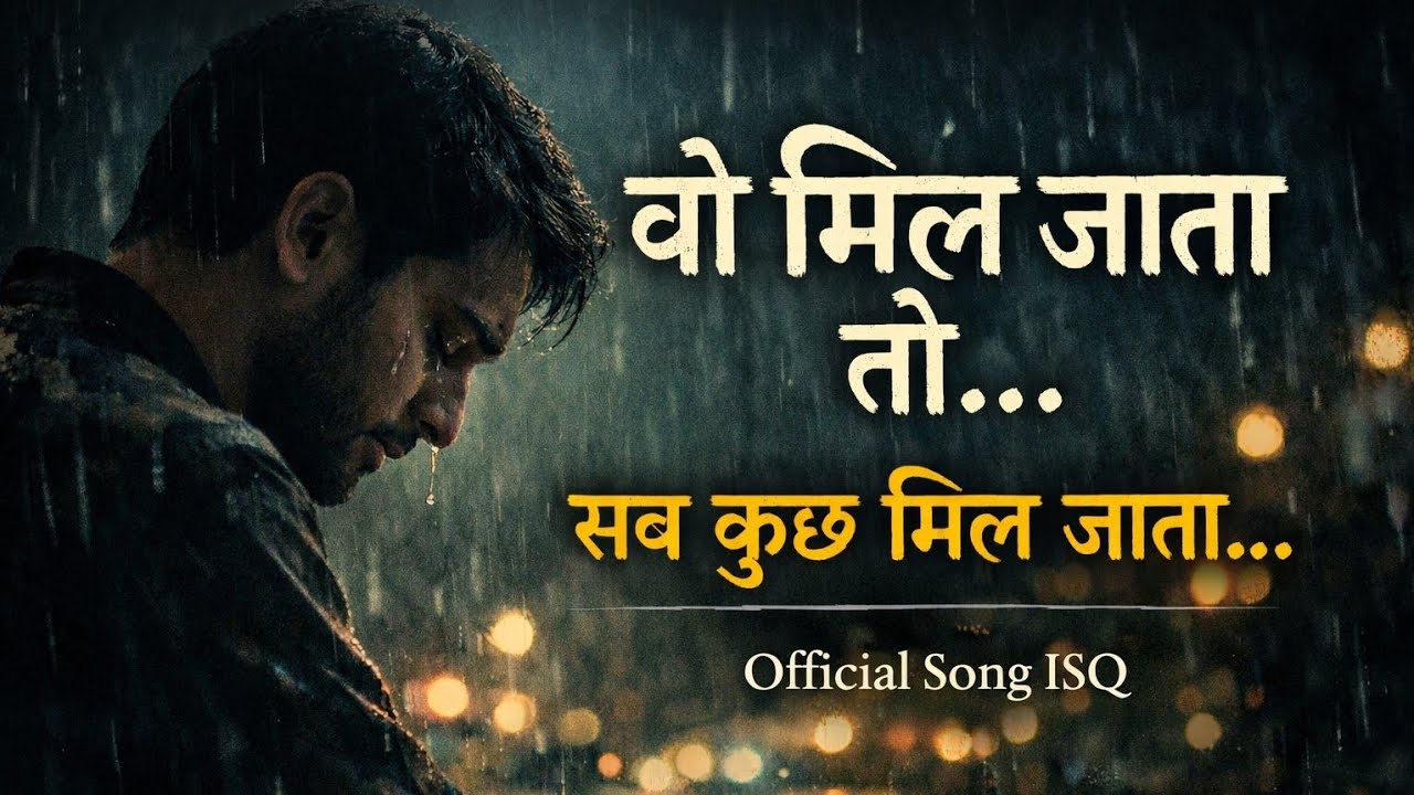 Woh Mil Jaata Toh… | Official Song ISQ | Heart Touching Sad Song | ISQ