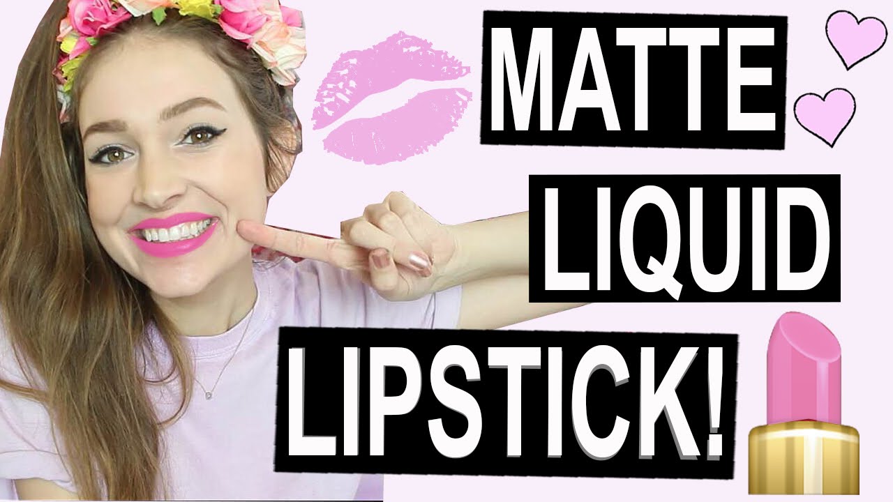 DIY MATTE LIQUID LIPSTICK w/ Courtney Randall!