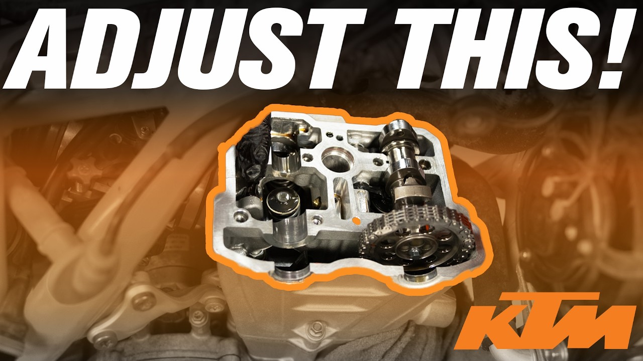 How To Adjust And Inspect The Valves on KTM/Husqvarna/GASGAS 250/350