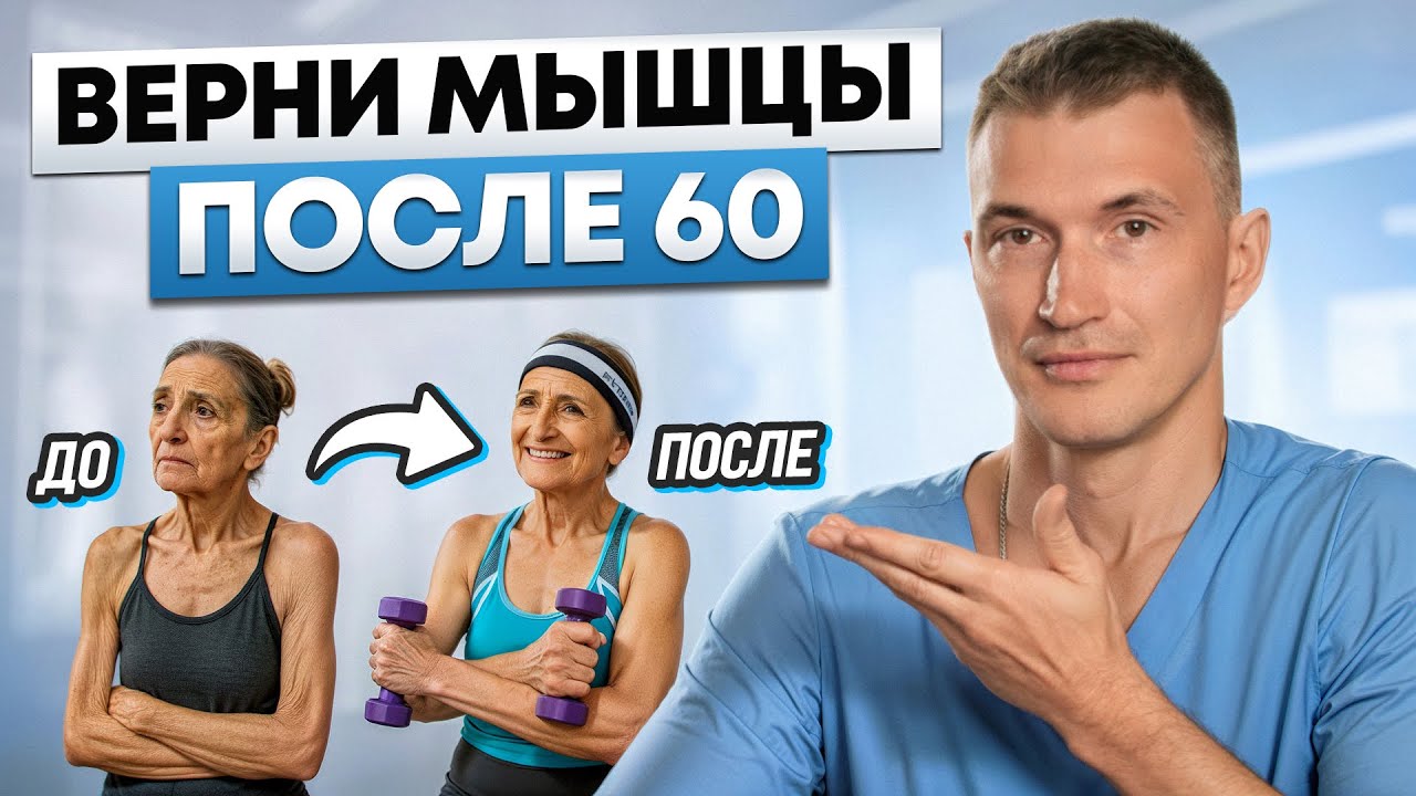 Как вернуть мышцы после 60 лет - для женщин и мужчин
