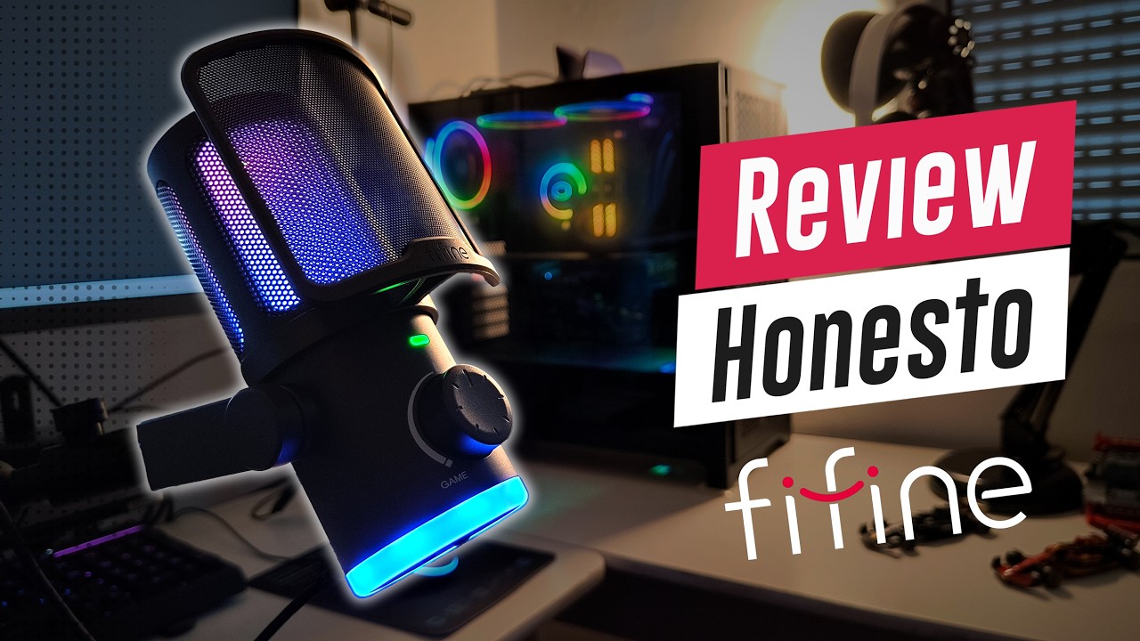 Microfone para STREAMERS? - Review FIFINE AmpliGame AM6