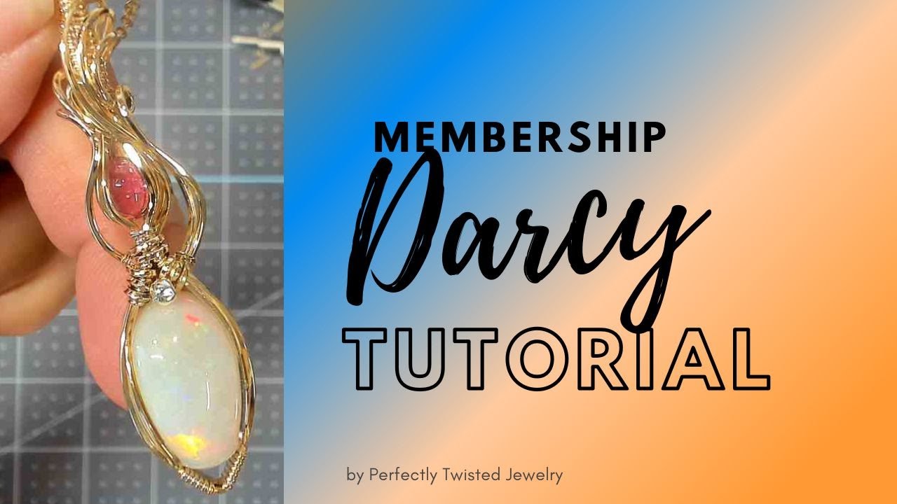 How to Wire Wrap Opal and Tourmaline Jewelry!