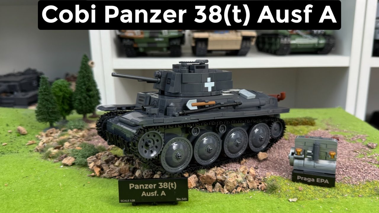 Набор Cobi Panzer 38t Ausf A Limited Edition