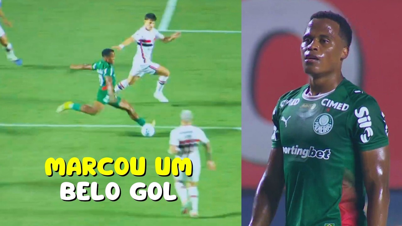 ARIAS ACABOU COM O CL&Aacute;SSICO | Jhon Arias vs S&atilde;o Paulo