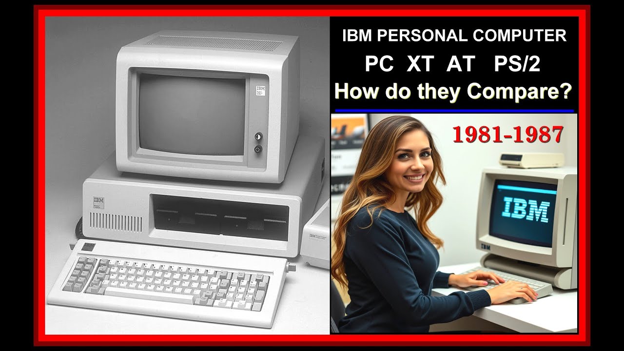 Семейство IBM PC: сравнение персональных компьютеров XT, AT, PS/2 1981–1987 гг. Короткий вводный ...