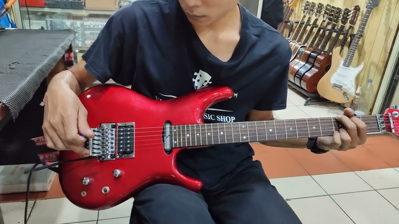 Dokumentasi Ibanez Premium JS240 PS Ca sebelum di kirim ke Surabaya