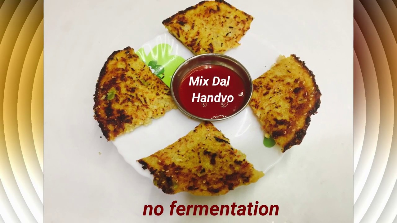 No  fermentation Handvo | Mix Dal Handvo | Gujrati Handvo Recipe