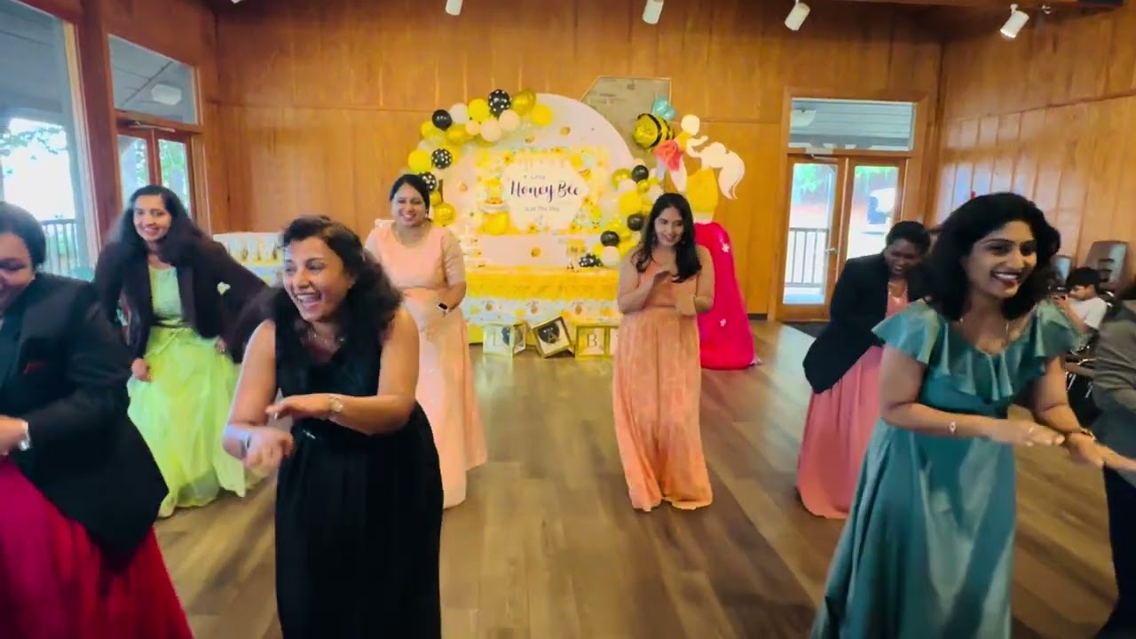 Baby shower ladies dance