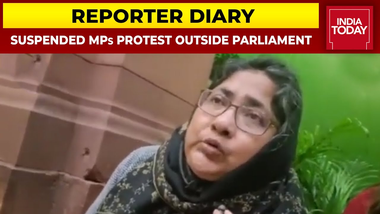 Suspended MPs Protest Outside The Parliament | Reporter Diary