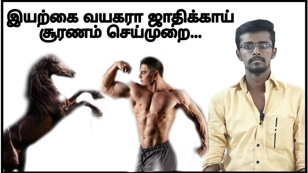 இயற்கை வயாகரா ஜாதிக்காய் சூரணம் செய்முறை/How to prepare jathikai powder