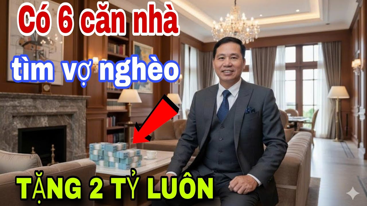 HOÀNH TRÁNG Anh Có 6 Căn Nhà Đất T.ìm Vợ Nghèo Tặng 1 Tỷ Làm Ăn Luôn 