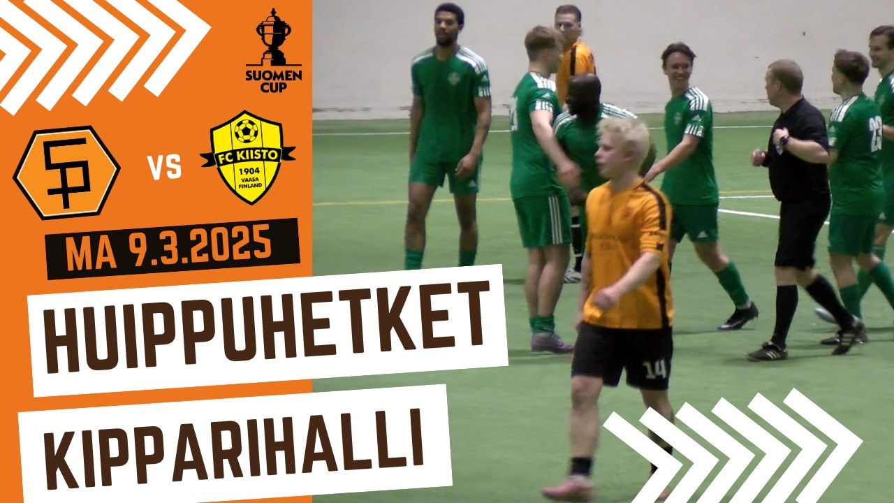 FC Sääripotku - FC Kiisto ma 9.3.2026 | Maalikooste