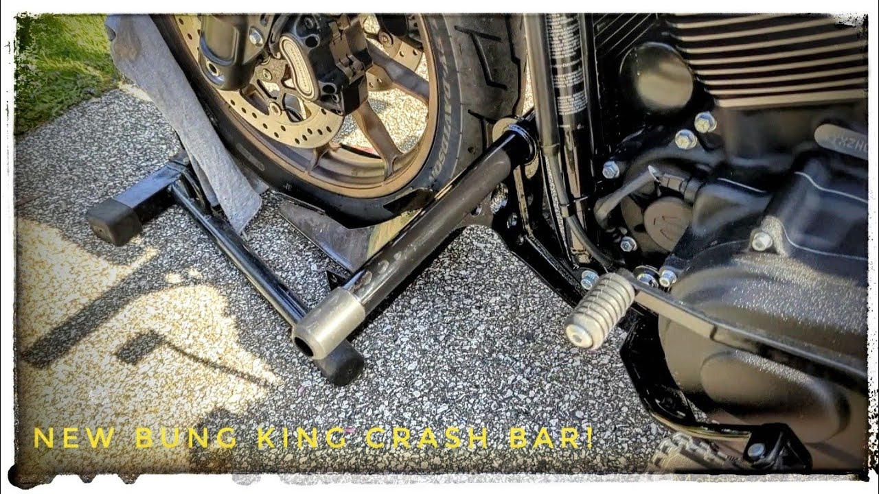 Installing a Bung King crash bar on the FXLRST!