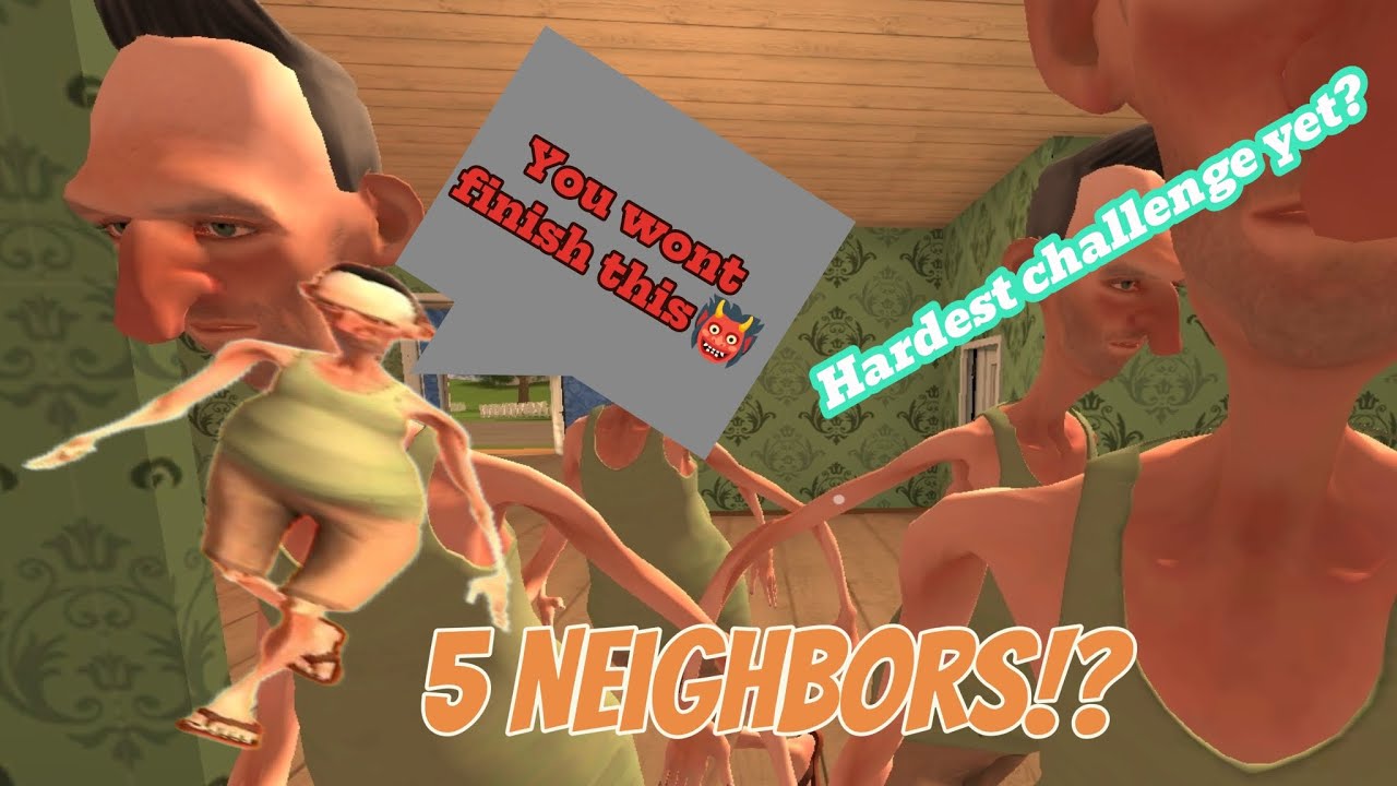 5 Angry Neighbor Challenge | Angry Neighbor