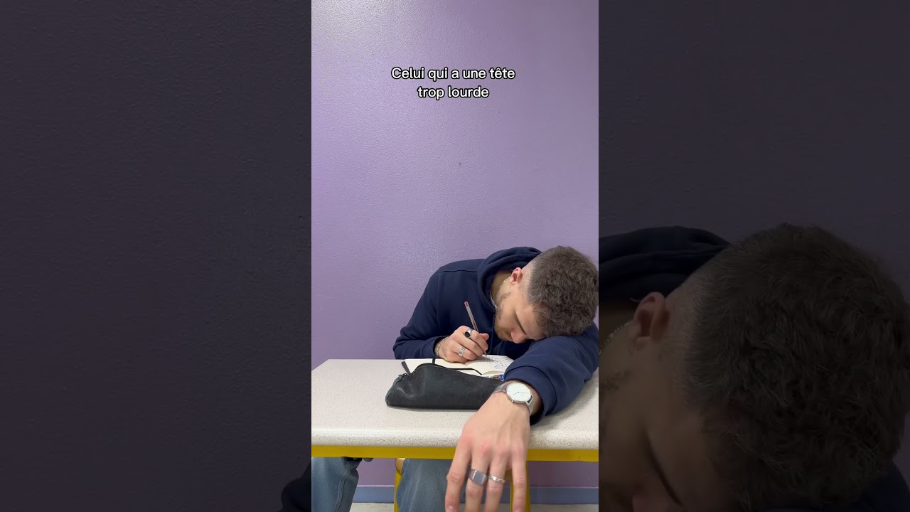 Les &eacute;l&egrave;ves qu&rsquo;on retrouve dans toutes les classes ! #college #eleve #eleves #fun #humour #prof