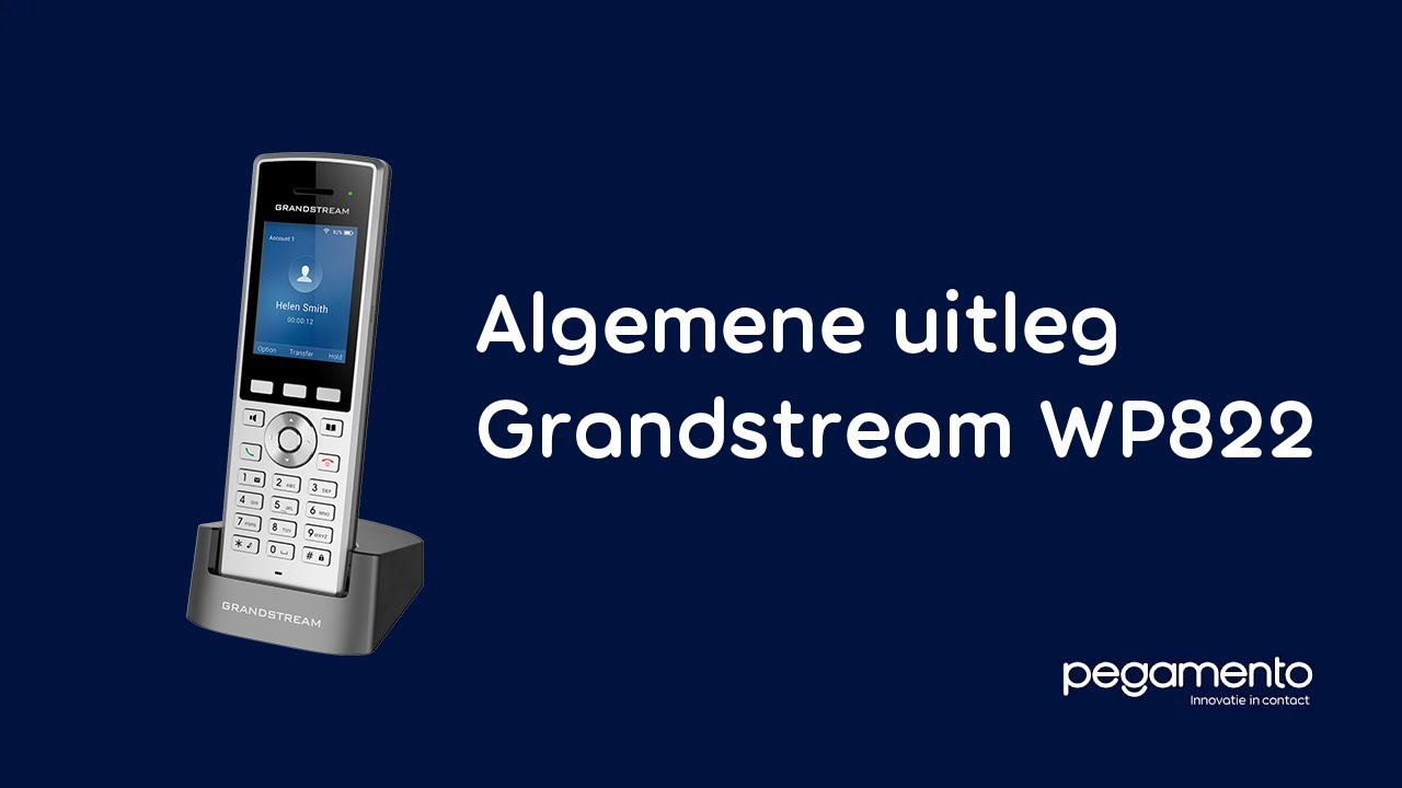Algemene handleiding Grandstream WP822 WiFi toestellen