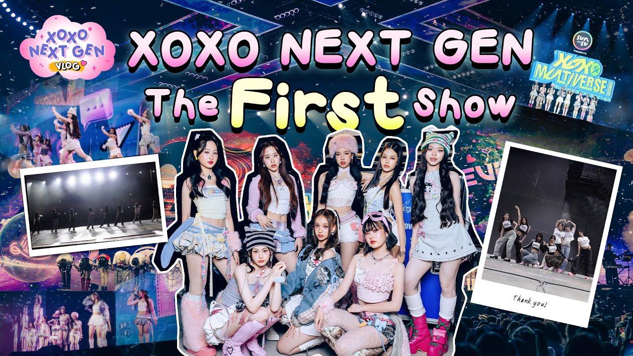 XOXO NEXT GEN VLOG | The First Show ☄️ XOXO MULTIVERSE CONCERT