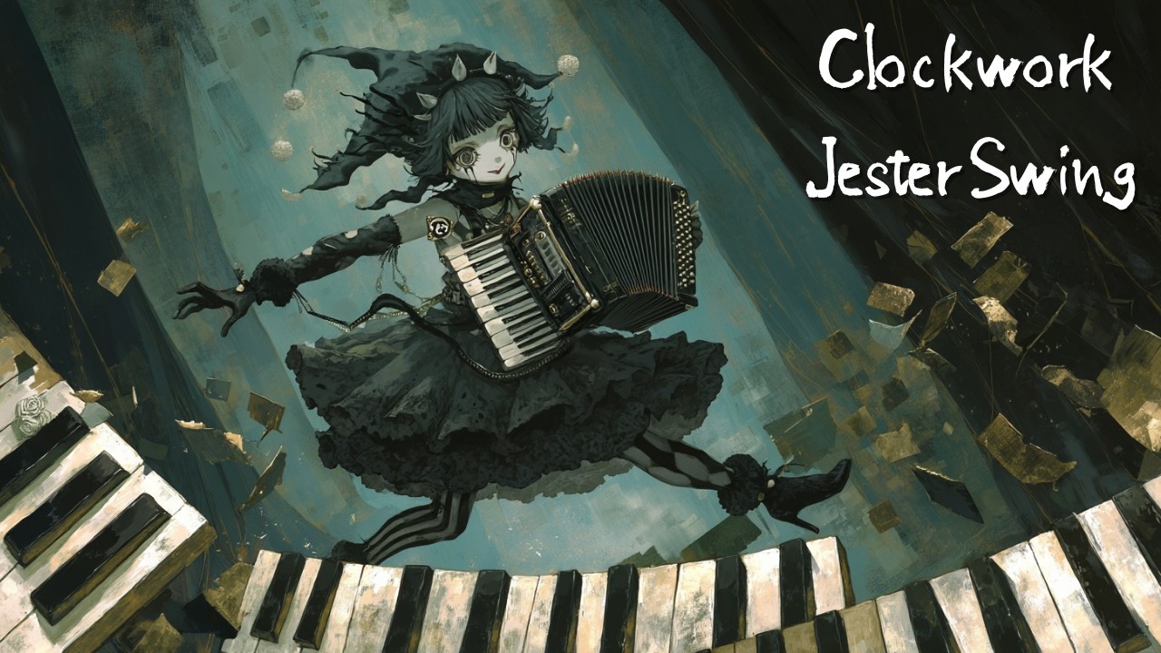 【Keys Swing】Clockwork Jester - Harpsichord, Accordion & Piano