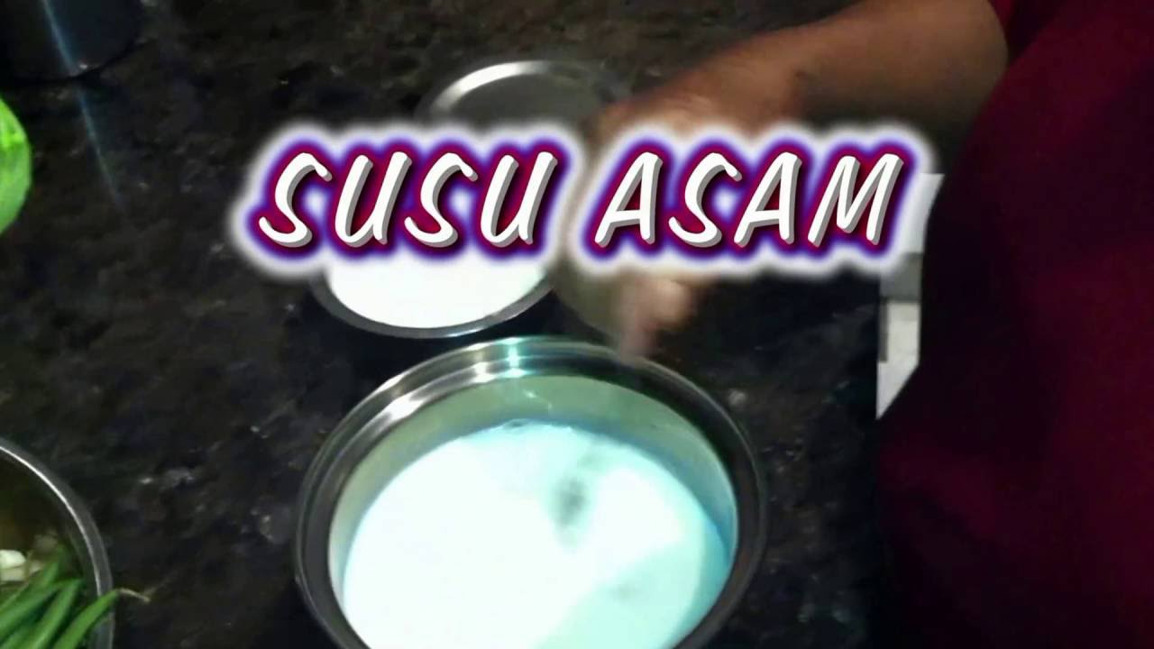 CARA MEMBUAT SUSU ASAM / HOW TO MAKE A SOUR MILK