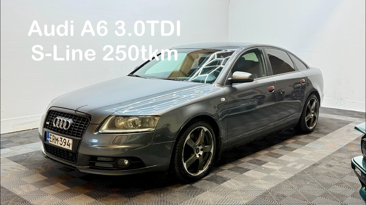 Audi A6 3.0TDI 2x S-Line 250tkm || Nahkat || 