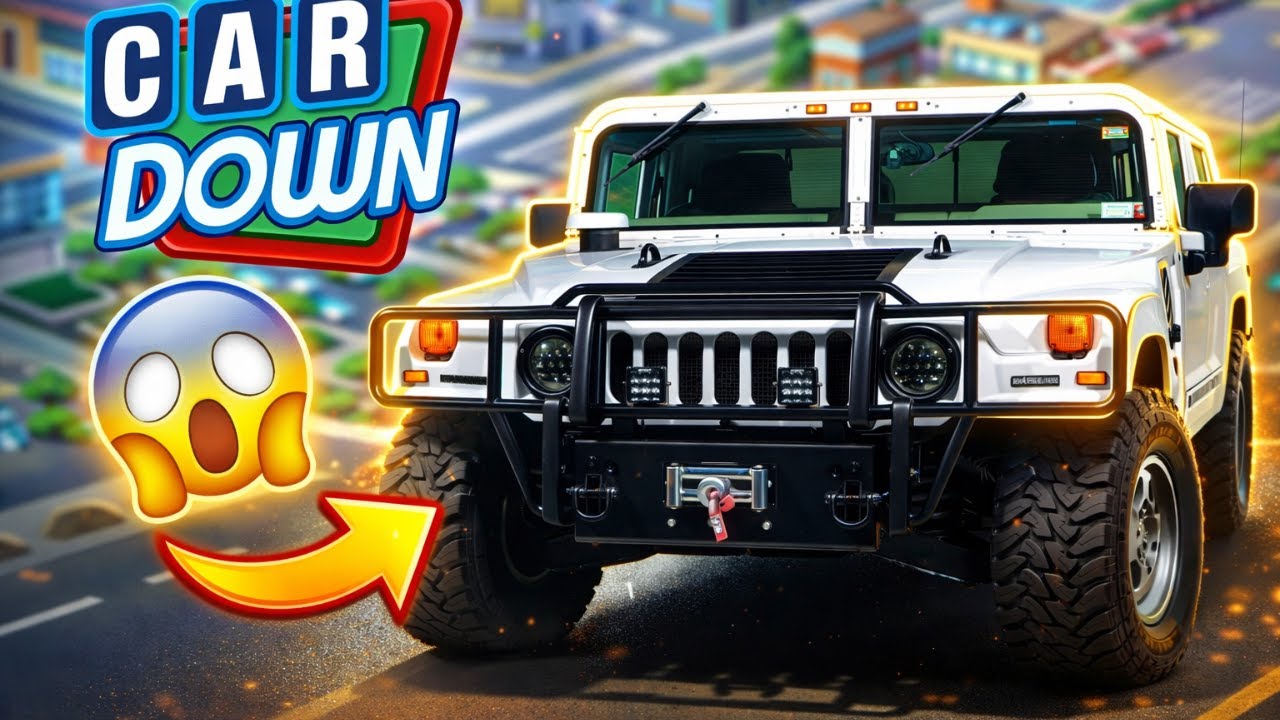 😱 CAR DOWN НУЖЕН ЭТОТ МОНСТР! Будет ли HUMMER 6.5 поколения AM включен в игру?