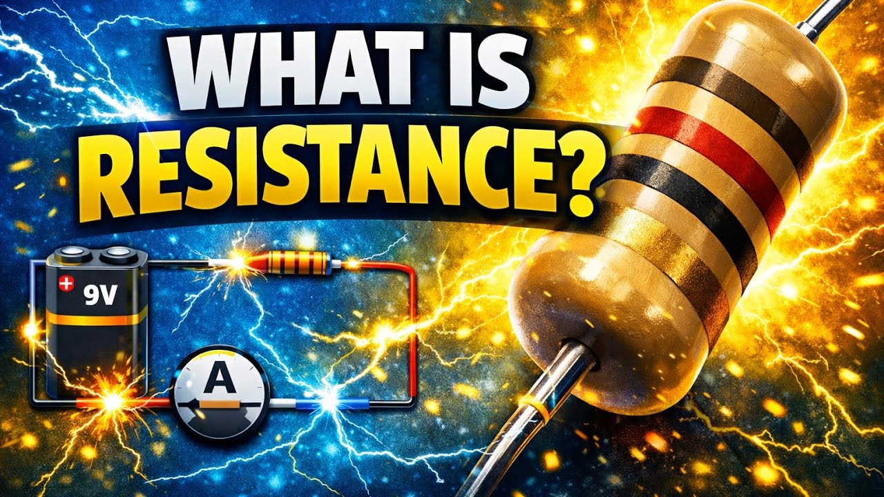 What Is Resistance? Resistance kay hy | Basic Electronic | learn Resistance Easily ✅