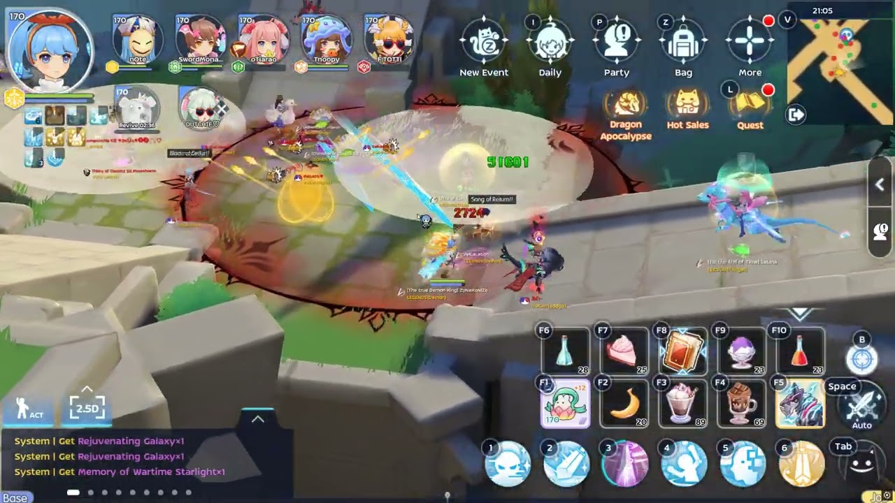 Ragnarok M: Eternal love LEGENDS WOC 2026 03 01 Elga POV