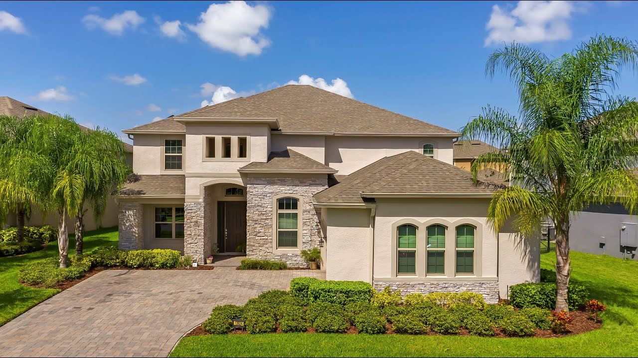 Winter Garden New Homes - Cypress Reserve by Taylor Morrison - Abbott Model Pool Home