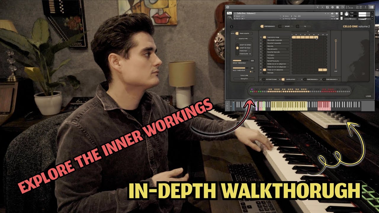 Cello One - Vol 2 - Indepth Walkthrough - Solo Cello Library for Kontakt