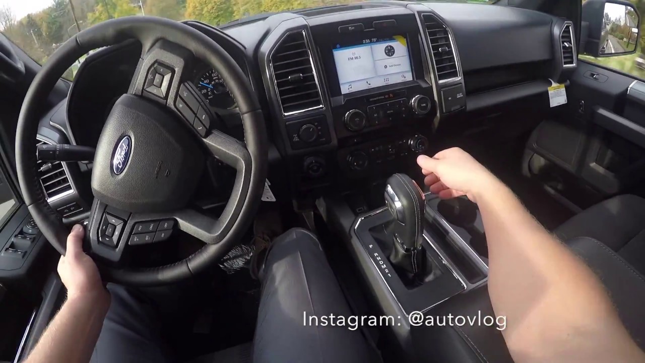 Driving the 2017 Ford F150 5.0 V8! POV | AutoVlog