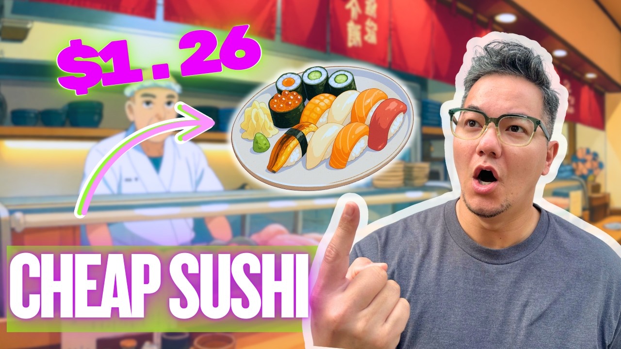 ONLY $15? Cheap Sushi in Shibuya &mdash; Worth the RISK in Tokyo?!