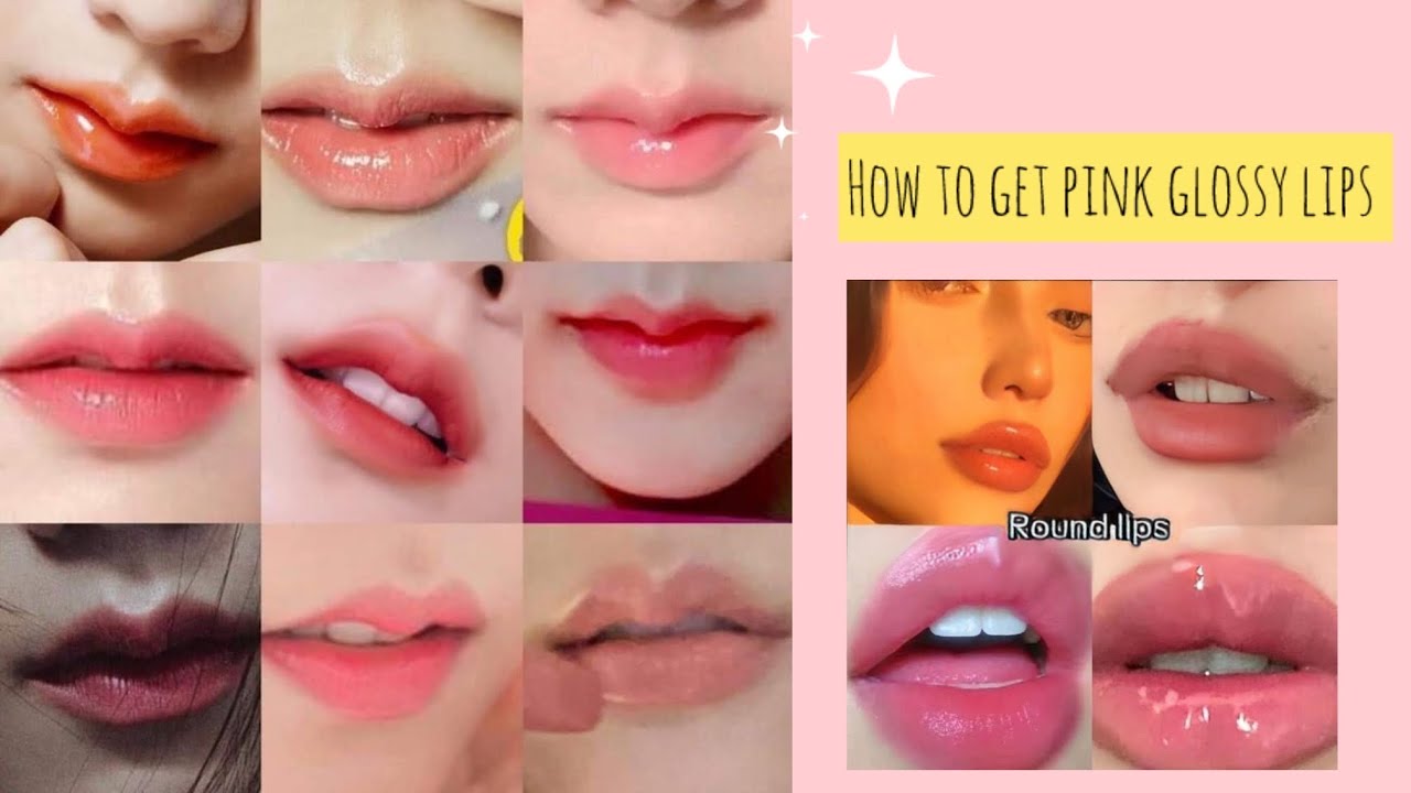 Say Goodbye to Dry Lips 👄 |Pink Glossy Lips #skincare #lipcare 