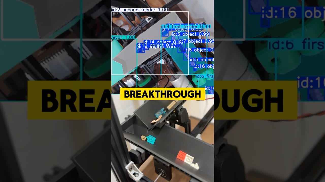 The big breakthrough in the LEGO sorting machine #lego #robotics #mechanism #machinelearning