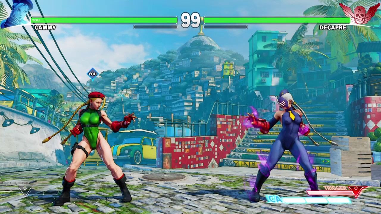 STREET FIGHTER V Decapre VS Cammy