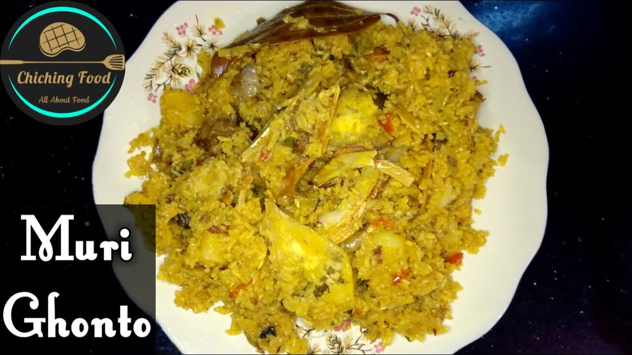 || Traditional Bengali Muri Ghonto Recipe || Fish Head Pulao Recipe || By Chiching Food ||