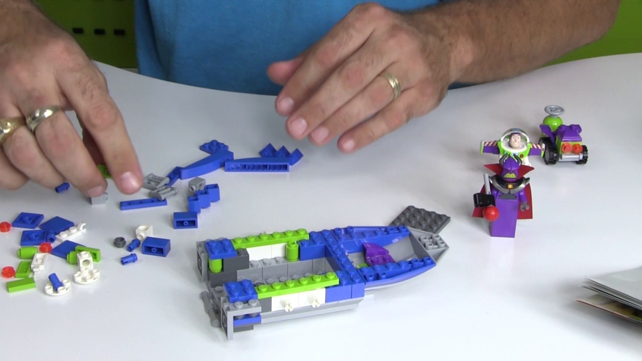 LEGO Toy Story Buzz's Star Command Spaceship Build And Unboxing!