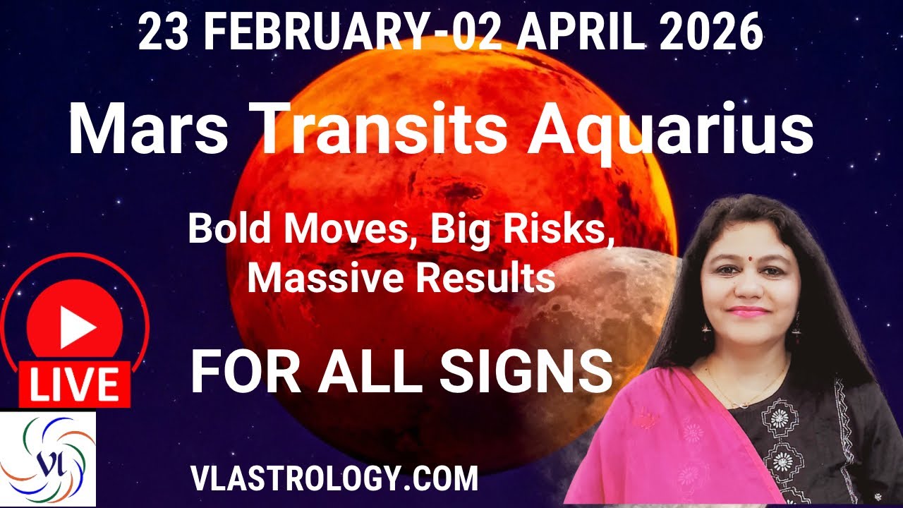 Mars Transit in Aquarius 2026- Power, Rebellion & Radical Change ALL SIGNS #mars #aquarius #rahu